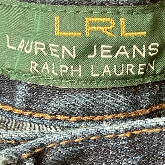 L RALPH LAUREN | Straight Leg Dark Wash Jeans - Picture 4 of 8